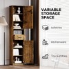 NicBex 69" Tall&Slim Bathroom Storage Cabinet,Freestanding Cabinet with Adjustable Shelves,Doors&Anti-Tipping Device for Kitchen&Living Room - 4 of 4