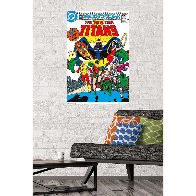 Trends International DC Comics - Teen Titans - The New Teen Titans #1 Unframed Wall Poster Prints, 2 of 7