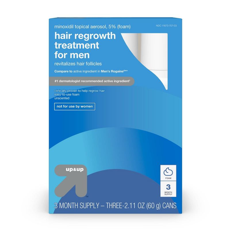 Foam Hair Regrowth Treatment - 2.11oz/3ct - up &#38; up&#8482;, 1 of 7