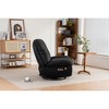 270° Swivel Glider Power Recliner with USB Charger, Bluetooth Music Player, Multi-Function Modes for Sleep, Work, Gaming, and Leisure - 4 of 4