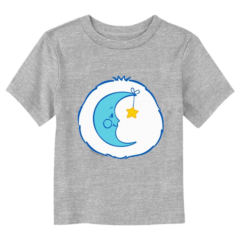 Care Bears Bedtime Bear Smiling Moon Costume  T-Shirt - Athletic Heather - 4T, 1 of 4