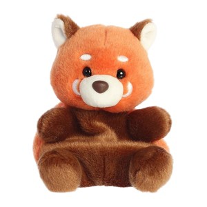 Aurora Mini Rei Red Panda Palm Pals Adorable Stuffed Animal Brown 5" - 1 of 4
