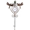 Evergreen Dragonfly Thermometer & Rain Gauge Garden Stake - 3 of 3