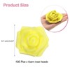 Unique Bargains Realistic Appearance Soft Texture Artificial Flower 100 Pcs - 2 of 4