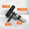 Lifepro Tib Bar - Strength Training Equipment for Ankle and Shin, Fits 2" Olympic Weight Plates, Tibialis Anterior and Calf Machine - 4 of 4