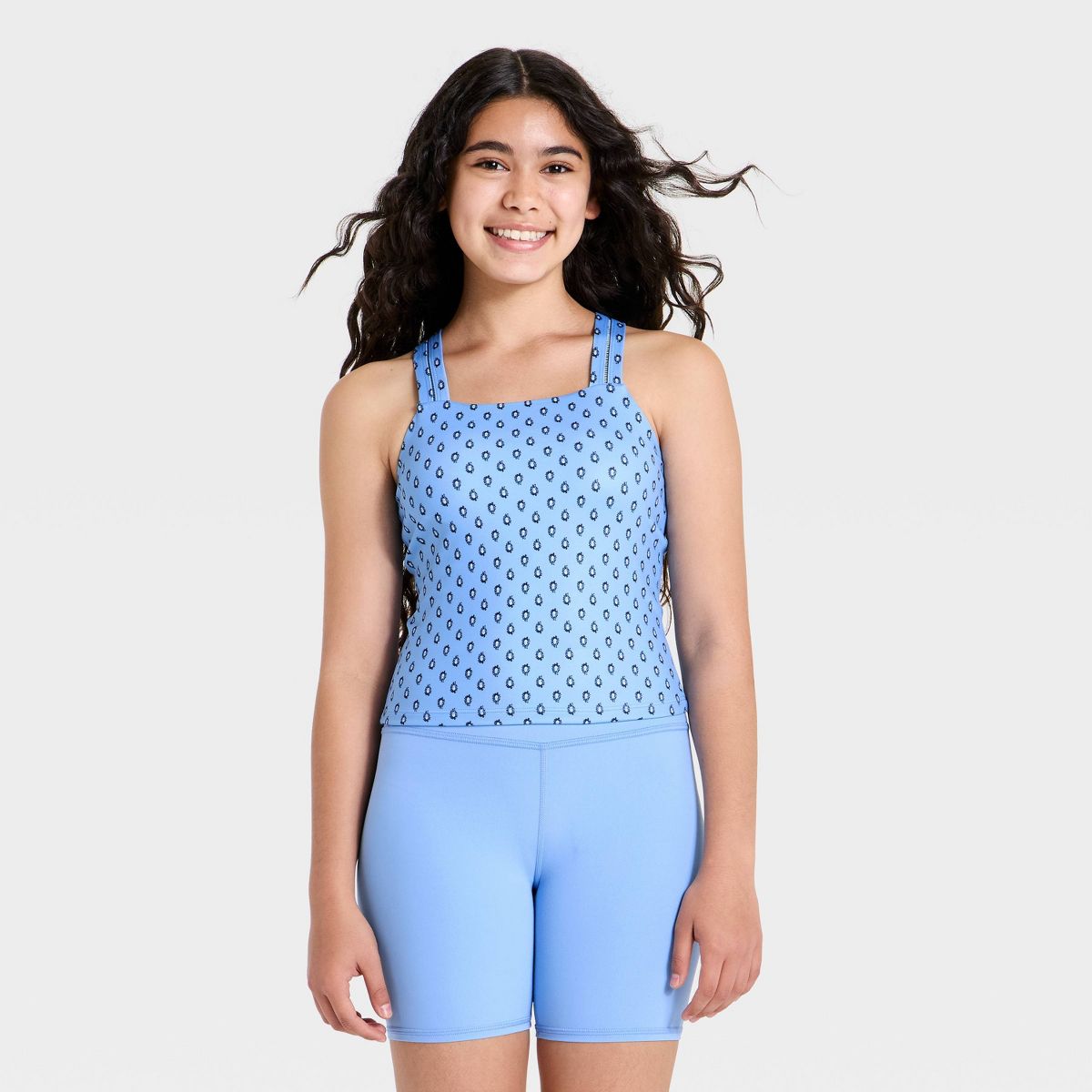 Girl's Ladder Trim Active Tank Top - All In Motion™ - thumbnail 4