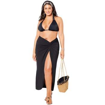 Swimsuits For All Women's Plus Size Dena Beach Pant Cover Up : Target