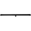 ALFI 47 Inches Black Matte Stainless Steel Linear Shower Drain with Groove Holes - 4 of 4