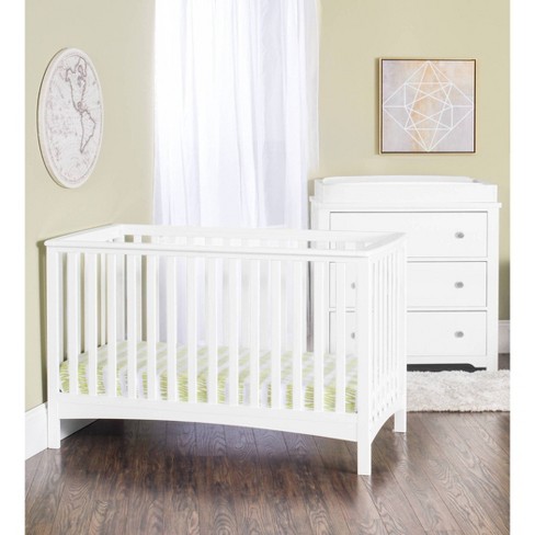 Child Craft Forever Eclectic London 4 in 1 Convertible Crib Matte White Target