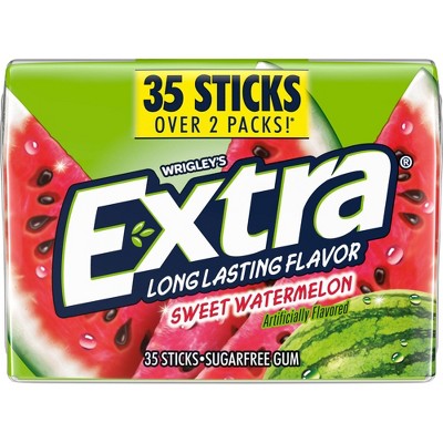 Extra Watermelon Chewing Gum - 35ct