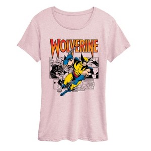 Women's - Marvel - Wolverine Comic Short Sleeve Graphic T-Shirt - 1 of 3