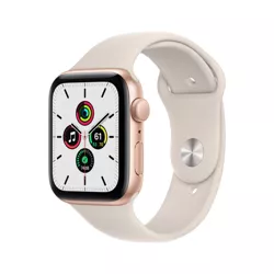Apple Watch SE GPS 40mm Gold Aluminum Case with Starlight Sport Band