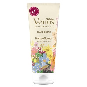 Rifle Paper Co. + Venus Pure Honeyflower Shave Cream - 6 fl oz - 1 of 4