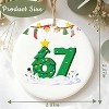 Lomsoe Santa Says 67 Gifts Christmas Ornament 2025 for Women Men Friends Six Seven Ornaments Gifts for Christmas Tree Christmas Decor Christmas Gift - 3 of 4