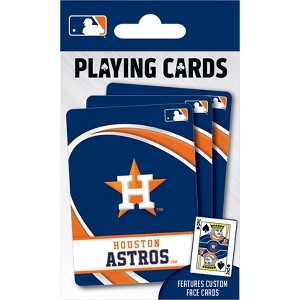 MasterPieces Officially Licensed MLB Houston Astros Playing Cards - 54 Card Deck for Adults - 1 of 4