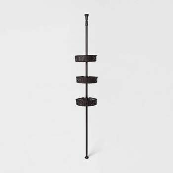 Steel L Shaped Tension Pole Caddy Chrome - Made By Design™ – Independent  Pieces
