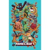 Girl's Minecraft Group Shot T-Shirt - 2 of 4