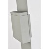 Elegant Lighting Raine Integrated LED wall sconce in silver - 2 of 4