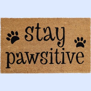 Imports Dcor Stay Pawsitive 30x18x.5” Brown, Black - 1 of 1