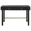 Coaster Arini 2-Drawer Vanity Desk Makeup Table Black - 4 of 4