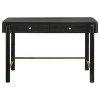 Coaster Arini 2-Drawer Vanity Desk Makeup Table Black - image 4 of 4