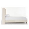 KIGFTSOD Traditional Hand Buttoned Tufting Upholstered Bed with 54" High Headboard and Nailhead Trim Wingback - 4 of 4