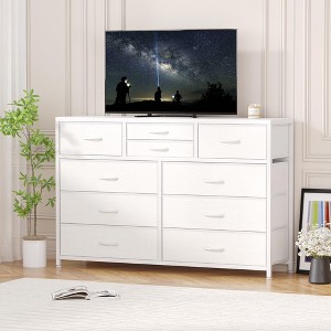Wide 10 Drawer Dresser TV Stand - 1 of 4