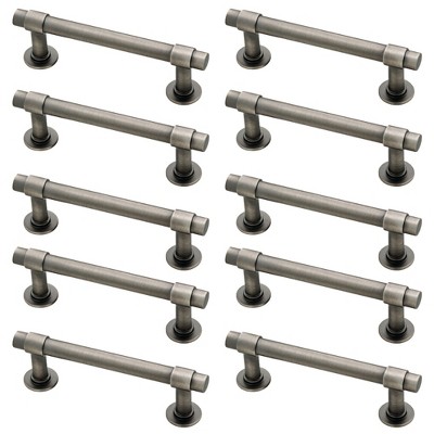 Franklin Brass 10pk 3" Francisco Pull Heirloom Silver