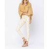 Women's Floral Print Skinny Jeans - Judy Blue - 4 of 4