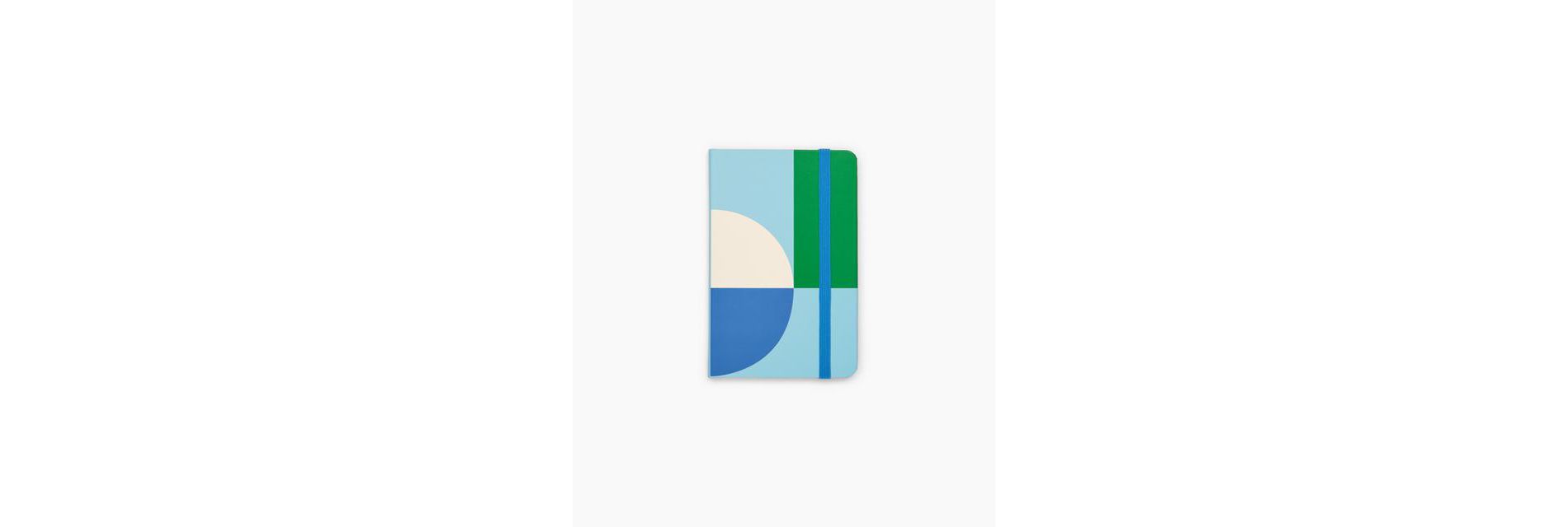 Poketo Essential Pocket Notebook, Sky Geo