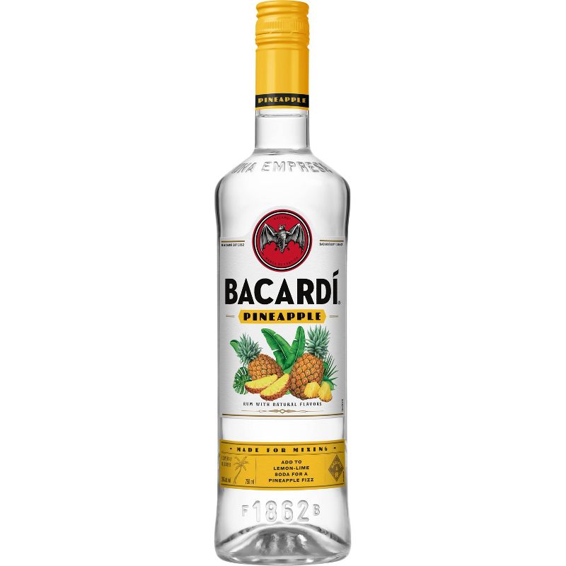 Bacardi Pineapple Flavored Rum - 750ml Bottle, 1 of 8