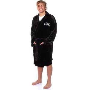 Schitt's Creek Gift Luxury Bathrobe Robe - Rosebud Motel and Rose Apothecary - 1 of 4