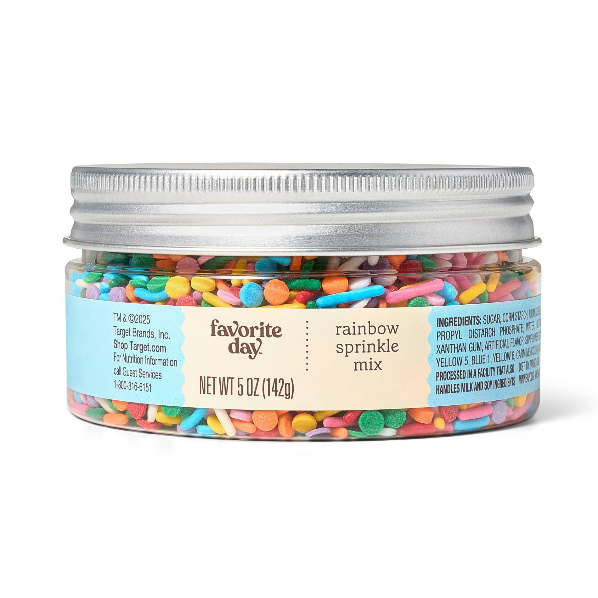 Rainbow Sprinkles Mix - 4.8oz - Favorite Day™
