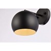 Elegant Lighting Othello 1 light black wall sconce - 4 of 4