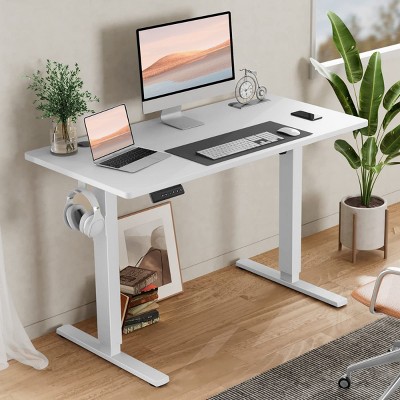 Adjustable Height Desk With Features An Led Display And Less Than 055Db,Unit For Living Room/Bedroom /Home /Office-Cuddlewood