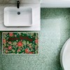 Stupell Industries Holiday Poinsettia Greeting Printed Plush Bath Mat And Bath Rug, Design By Jenny Faw, 18"X30" - 4 of 4