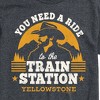 Men's - Yellowstone - You Need A Ride To The Train Station Short Sleeve Graphic T-Shirt - 2 of 4
