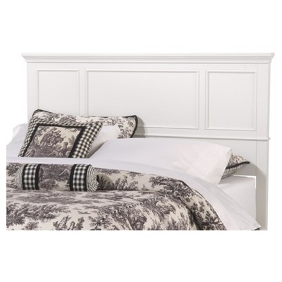 target white bed