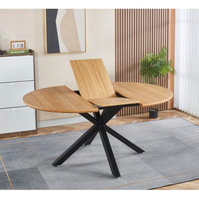 Extendable table,DINING TABLE,OFFICE TABLE,COFFEE TABLE,metal leg,MDF top,120/160x120x75cm