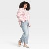 Women's Long Sleeve Relaxed Button-Down Shirt - Ava & Viv™ - 3 of 3