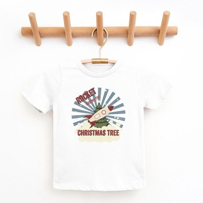 The Juniper Shop Rocket Around The Christmas Tree Youth Short Sleeve Tee
