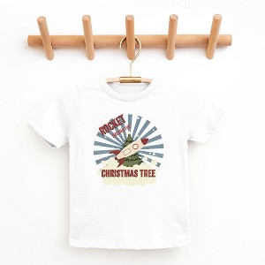 The Juniper Shop Rocket Around The Christmas Tree Youth Short Sleeve Tee - 1 of 3