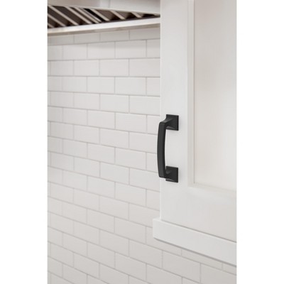 Matte Black 3-Inch Traditional Cabinet Handle Pull