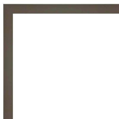 Svelte Clay Grey Framed Abstract Art Print 31 x 41