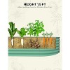 CuisinSmart Raised Garden Bed, Raised Planter Boxes, Large Garden Bed for Vegetables, Fruits, Flower, Outdoor Raised Garden Bed - 4 of 4