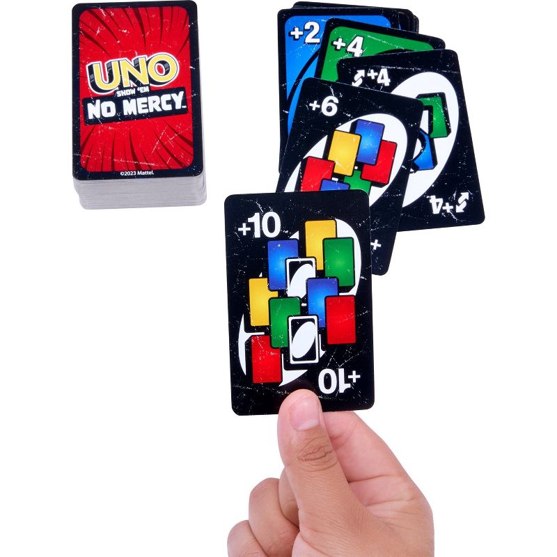 UNO Show &#8216;em No Mercy Card Game, 4 of 9