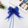 Unique Bargains Metallic Matte Finish Pull Ribbon Plastic 18.9"x1.1" 10 Pcs - 2 of 4