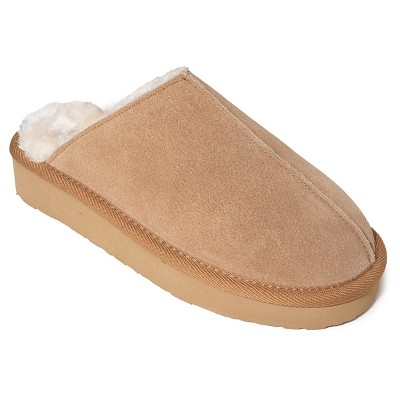 Minnetonka Women's Stefanie Scuff Suede Slippers