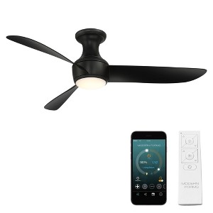 Modern Forms Corona 3-Blade LED Smart Flush Mount Ceiling Fan - 1 of 3