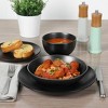 Gibson Home Queenslane 16 Piece Double Bowl Plates and Bowls Dinnerware Set - 2 of 4